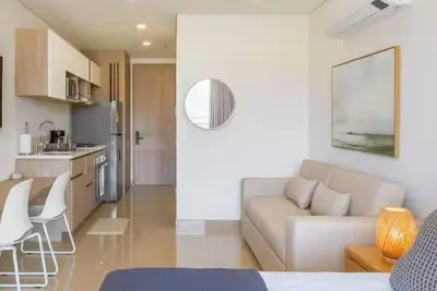 Image de Piscina, Jacuzzis, Gym- Suite en Reserva del Mar 2