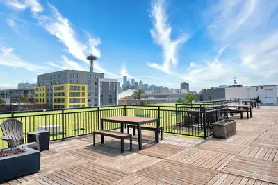 Image de OceanView 1b1b Suite w/Rooftop & Space Needle View
