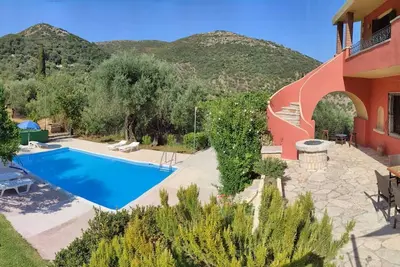 Image de Villa Agnos Large pool, privacy, wonderful nature and views.