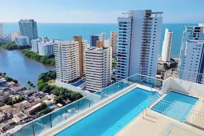 Image de Spacious 3-bedroom condo in delightful Cartagena with Ac and gym