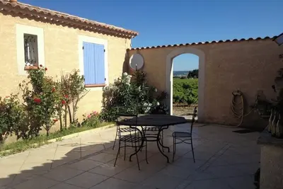 Image de Villa 3 chambres avec piscine à Gigondas, animaux de compagnie acceptés