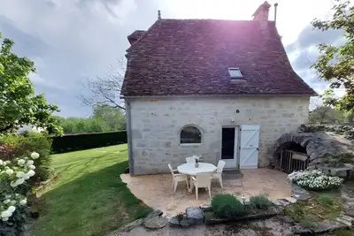 Image de Maison de vacances « L'oustal De Lo Philomène » avec terrasse privée, jardin privé et Wi-Fi