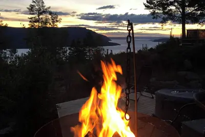 Image de Haut de gamme Dans la nature à une heure d'Oslo Vues fantastiques - Idéal pour toute la famille