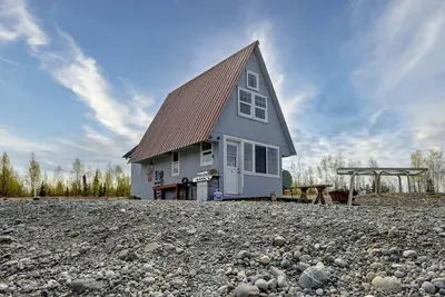 Image de Family Adventure Cabin With Lake View, Barn Animals, Kayak Rentals and Trails in Houston, Alaska