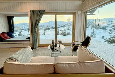 Image de Chalet près des pistes de ski de fond près de Høgevarde