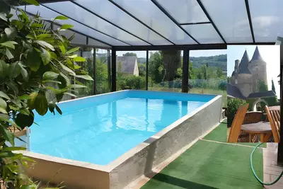 Image de Gîte Maridou - Piscine partagée, Wi-Fi et climatisation à Peyrignac, Périgord