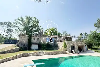 Le mas du gaudon, villa with private pool