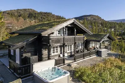 Image de Chalet familial avec jacuzzi à Tempelseter