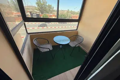 Image de Nour 5 Modern Apartment with Pool & Parking Near Train Station Central Marrakech
