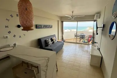Costa Azul Suite｜Balcony+Pool+Bbq｜Right at Beach