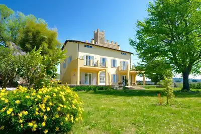 Image de Magique maison de campagne près de Rome avec bain à remous
