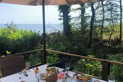 Image de Maison de vacances avec vue et accès direct à la plage