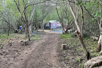 Image de Charming cabin tent campground in peaceful Frenchtown for your getaway