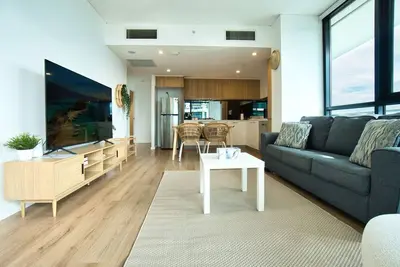 Image de Beautiful City & Sky View 2br Apt w Pool Gym Sauna