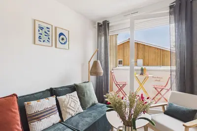 Image de Peak&Point- appart pour 6- piscine commune