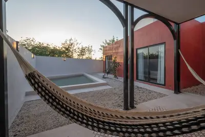 Image de 2-bedroom villa \"Casa Gandhi Playa\" in charming Chuburná, 10mn drive from beach!