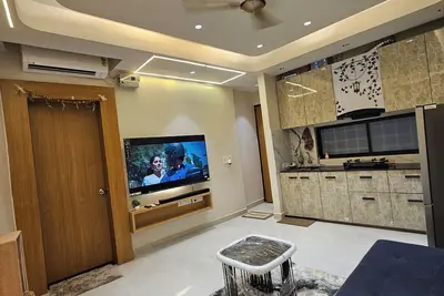 Image de Studio Hs Modern 2br Dual Ac 65\" Tv Full Amenities