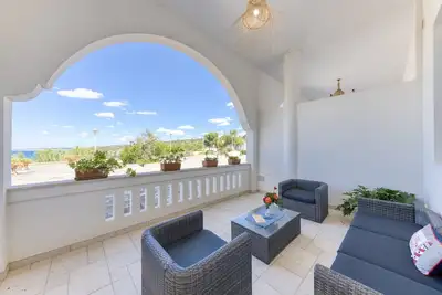 Image de Appartement 'Baia Dei Sogni - Aqua' avec vue mer, Wi-Fi et climatisation