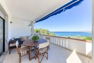 Image de Appartement 'Baia Dei Sogni - Petra' avec vue sur mer, Wi-Fi et climatisation