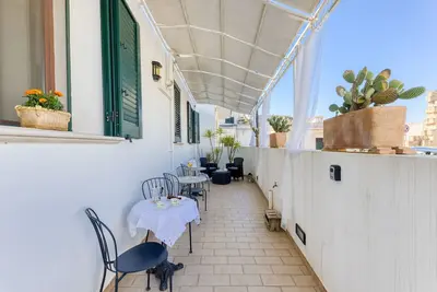 Image de Appartement 'Casa Buongiorno Salento' avec terrasse privée, Wi-Fi et climatisation