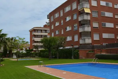 Image de R166 Appartement à 50 mètres de la plage avec deux piscines