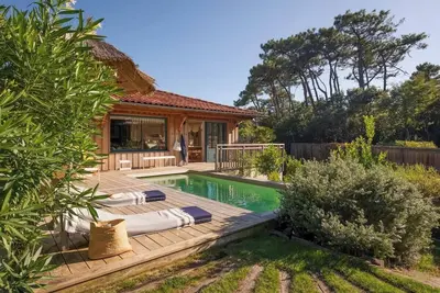 Image de Villa premium 10 pers • Piscine chauffée • Cœur Cap‑Ferret
