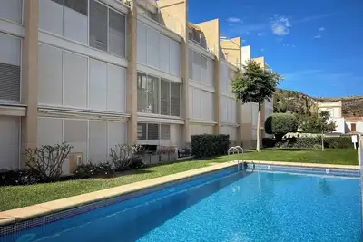 Image de Superbe duplex d'artiste a coté de la plage et du port sportif. piscine-parking