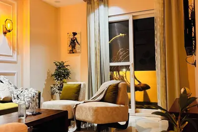 Image de 3-bedroom apartment with swings in a large balcony near airport