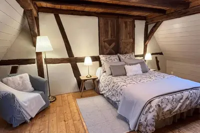 Image de Maison à colombages dans un charmant village alsacien