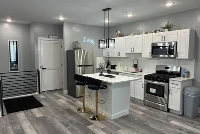 Image de Welcoming 3-bedroom apartment with unique features in vibrant Philadelphia