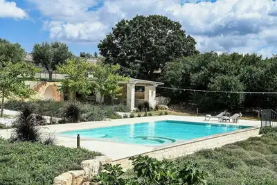 Image de Gîte rural avec des chevaux entre Cisternino et la mer