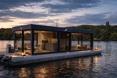 Image de Luxury Houseboat – Exclusive Living on the Water