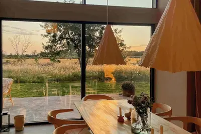 Image de Ferme en pierre calcaire avec vue sur le détroit d'Öland