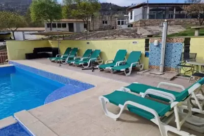 Image de Appartement « Casa do Paraíso - Quinta do Moinho » avec vue montagne, Wi-Fi et climatisation