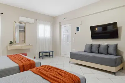 Image de Studio '5' avec jardin commun, Wi-Fi et climatisation