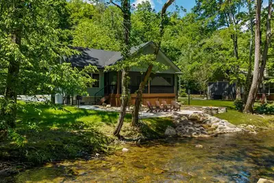 Image de Waterfront Cabin | Swim, Fish or Float the Creek!