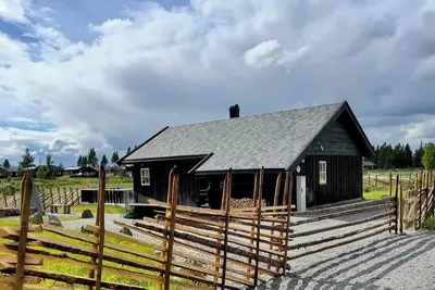 Image de Chalet ensoleillé avec vue panoramique sur le Golsfjellet
