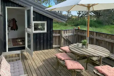 Image de Maison de vacances au bord des dunes de la mer du Nord à Rødhus
