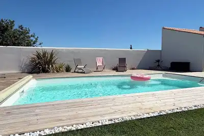 Image de Maison 3 chambres avec piscine & cuisine d’été -  Proche La Rochelle, Île de Ré