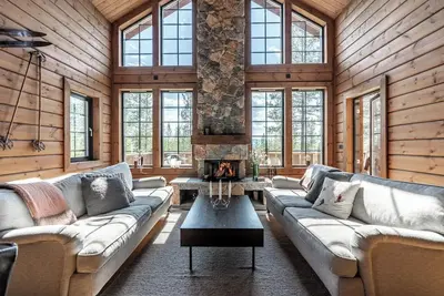 Image de Chalet de montagne avec vue sur les sommets d'Idre
