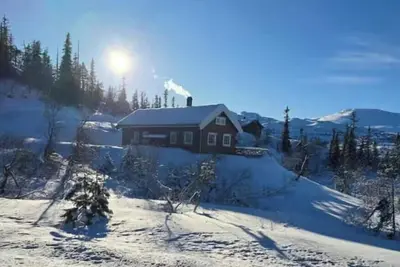 Image de Chalet de montagne avec accès aux pistes de ski alpin à Høgevarde