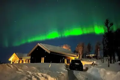 Image de Cabane moderne ouverte toute l'année dans le paysage de Geilo