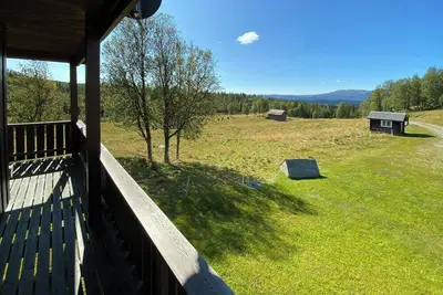 Image de Ferme traditionnelle avec vue sur Skogshorn