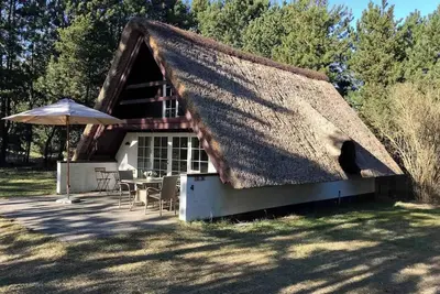 Image de Maison au toit de chaume sur la plage de Skødshoved