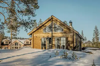 Image de Chalet moderne avec accès direct aux pistes à Idre Himmelfjäll