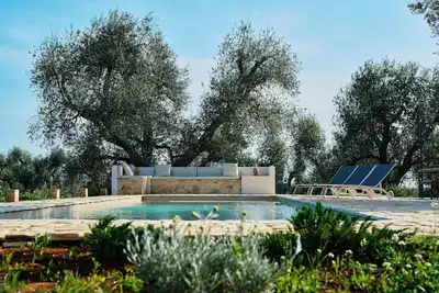 Image de Trullo sarrasin datant de 1700 dans la vallée d'Itria