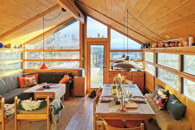 Image de Cabane à anguilles avec vue panoramique