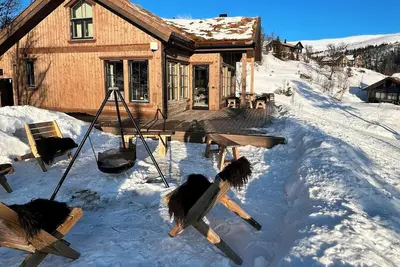 Image de Chalet familial moderne près des pistes de ski de Tempelseter