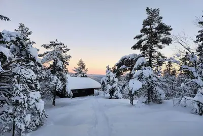 Image de Cabane confortable et privée à Lifjell