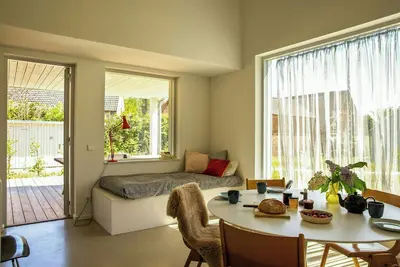 Image de Maison moderne en bois dans la campagne de l'Uckermark